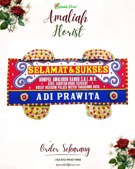 Papan Bunga Ucapan Selamat Cingkrong